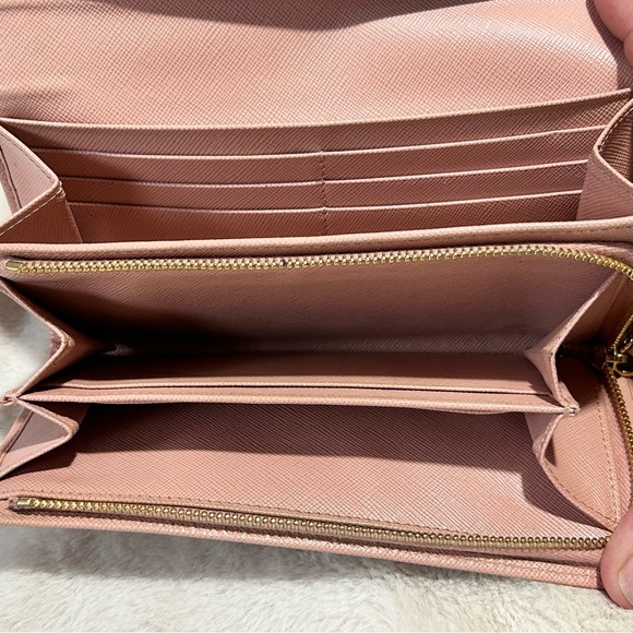 Prada Light Pink Long Wallet - Picture 7 of 16